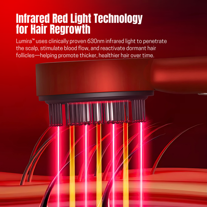 Lumira™ | Advanced Red Light Therapy Comb for Thicker, Fuller Hair