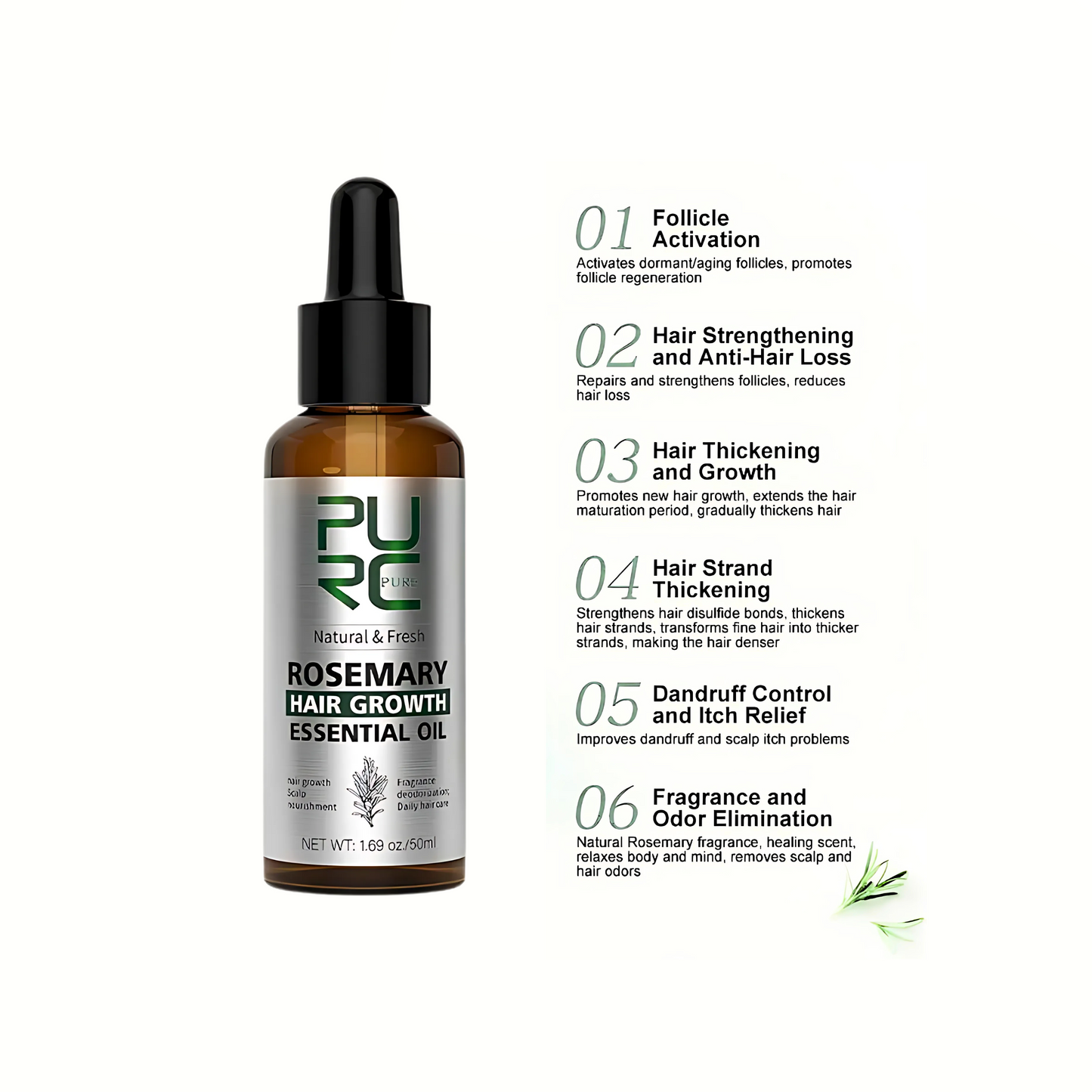 Lumira™ Pure Rosemary Hair Thickening Oil
